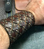 Leather cuff Royal