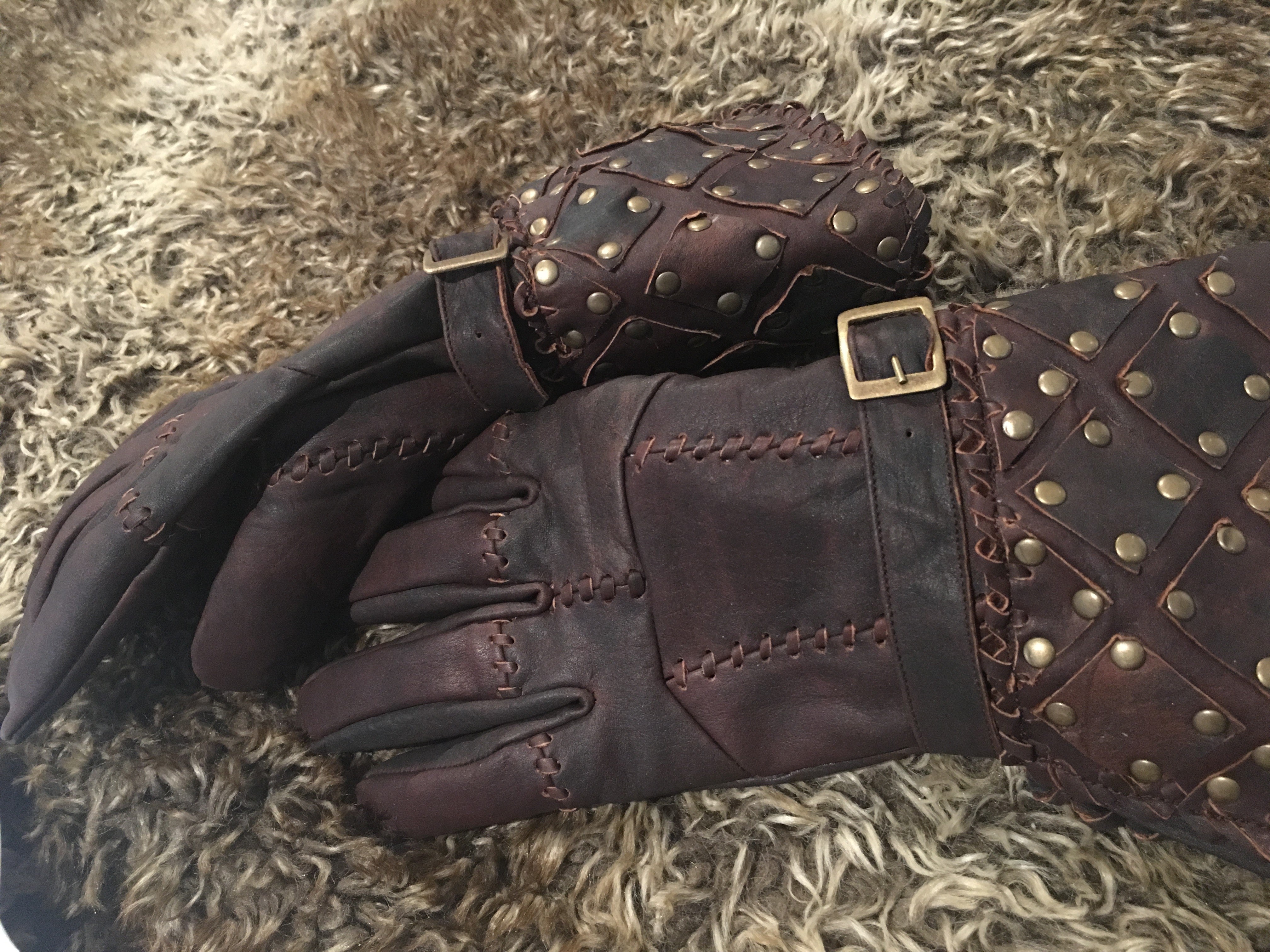 ODIN leather gloves with HIPORA membrane